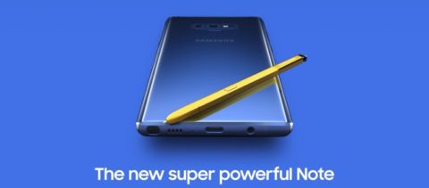 Samsung Galaxy Note 9: nuove specifiche e informazioni
