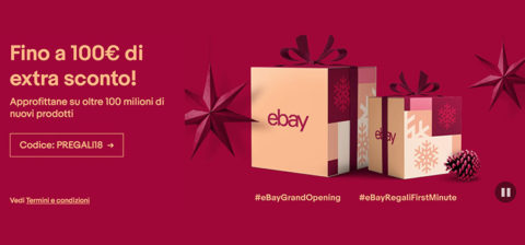 Su Ebay 10% di sconto su tutte le categorie. Honor View 10 lite, GoPro Hero 7, Mate 20 Pro…