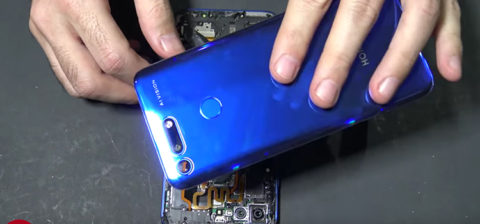 Honor View 20 disassemblato in un primo teardown