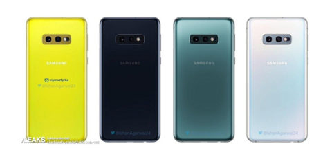 Galaxy S10: confermate le colorazioni e dimensioni