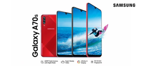Samsung Galaxy A70s è ufficiale. Prezzi e caratteristiche