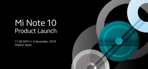 Xiaomi Mi Note 10: 108MP e 5 camere posteriori. In arrivo il 6 novembre