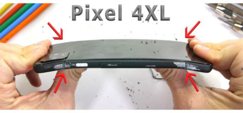 Pixel 4XL non passa il test di resistenza di JerryRig